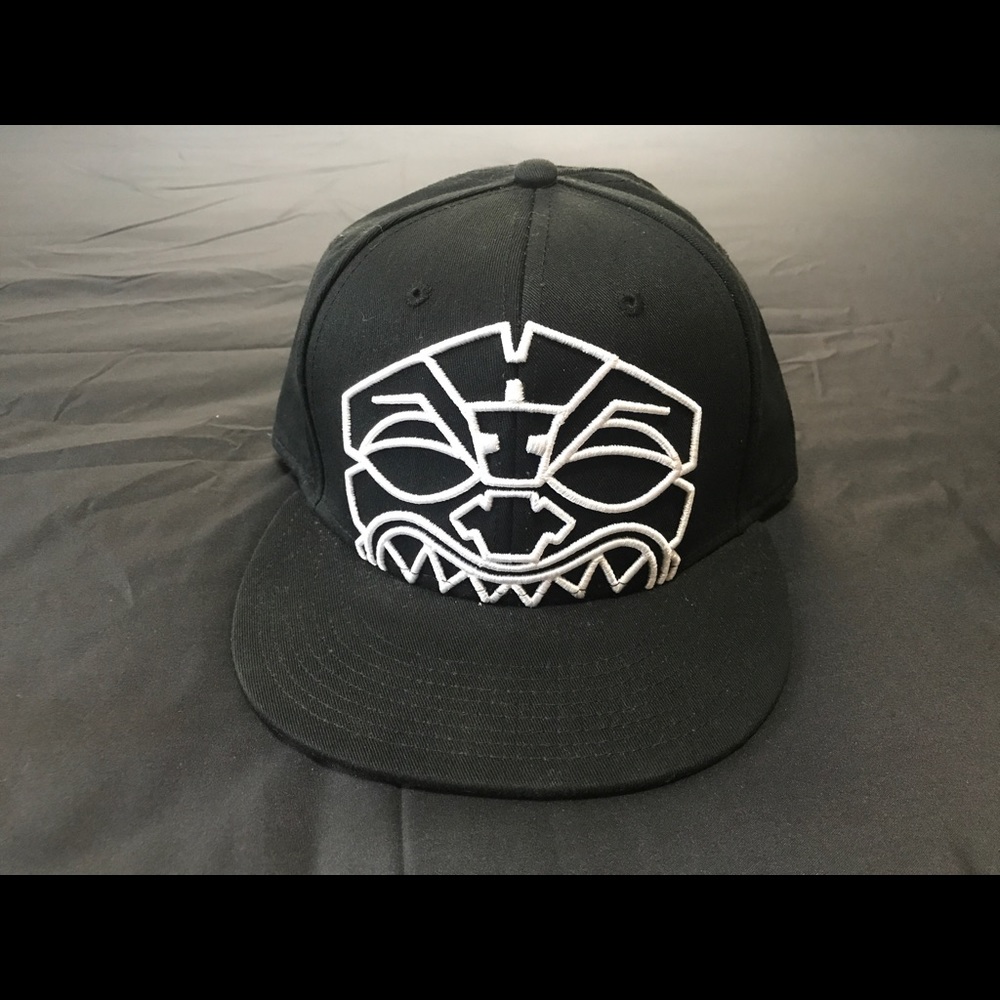 Farmers Market Hawaii Giant Tiki Snap Back Hat